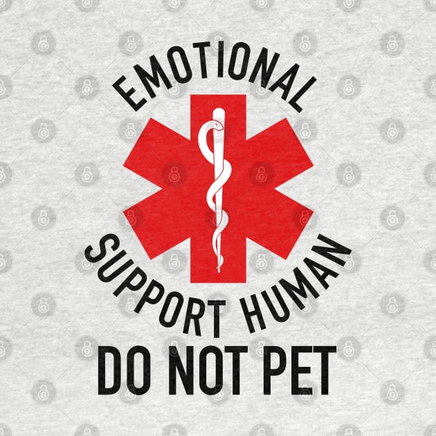 emotional support human Do not pet by EnglishGent